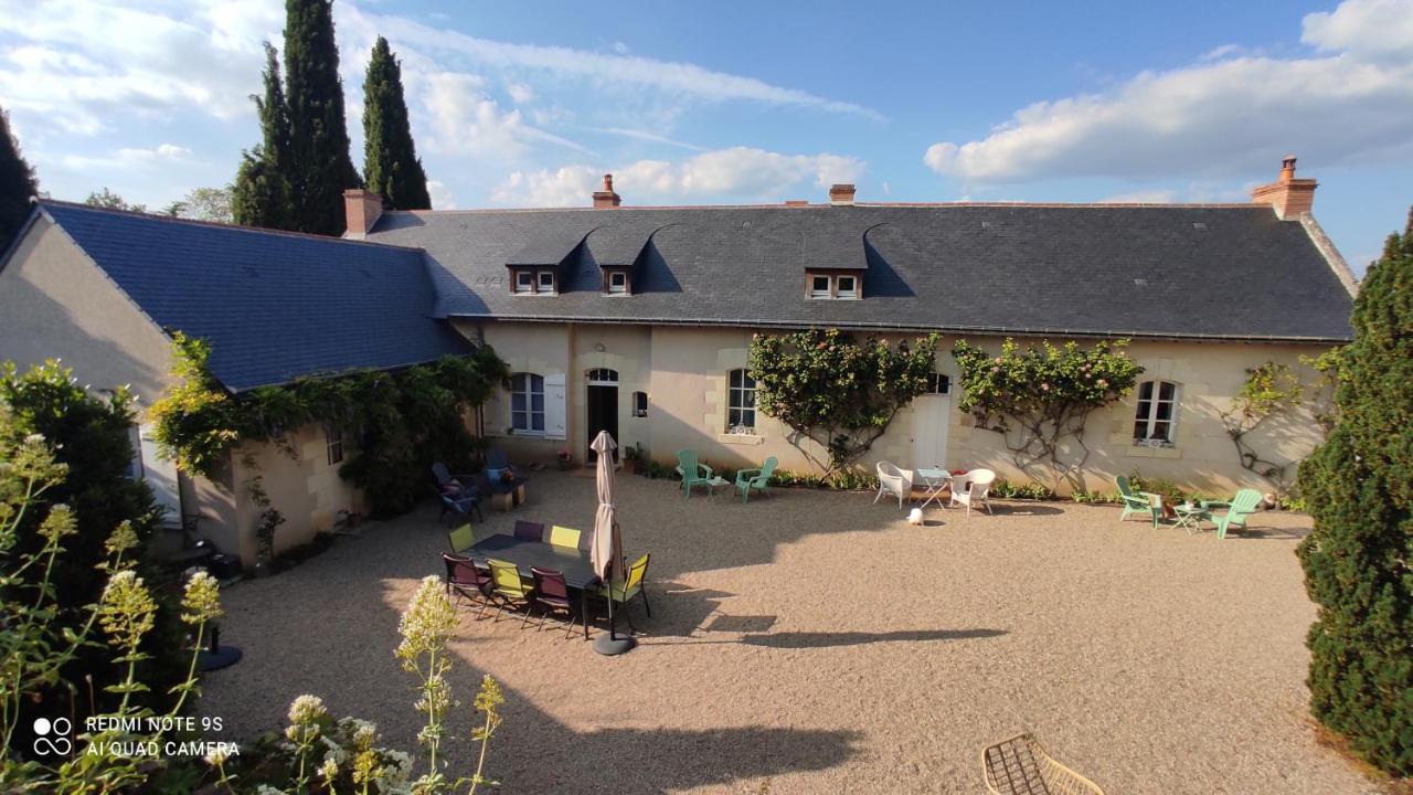 לינה וארוחת בוקר Gennes-Val-de-Loire L'Angeline מראה חיצוני תמונה
